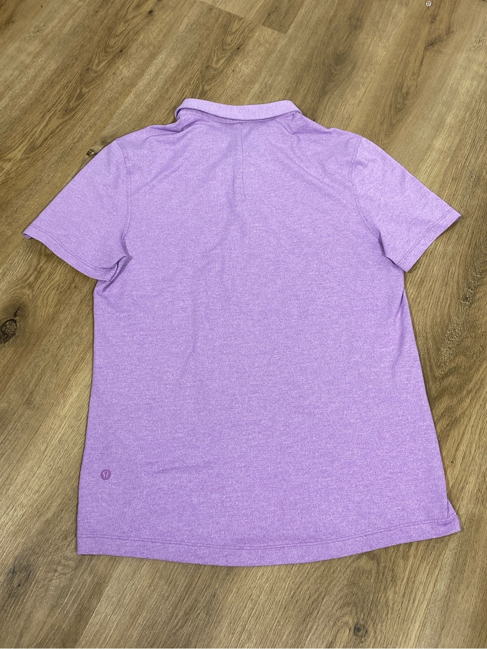 lululemon athletica Evolution Men's Lavender Heather Polo Medium - Picture 5 of 7